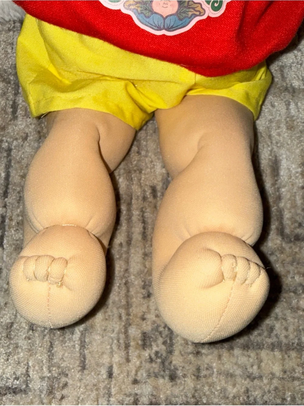 Cabbage Patch Kids vintage boy shirt blonde hair vintage clothes